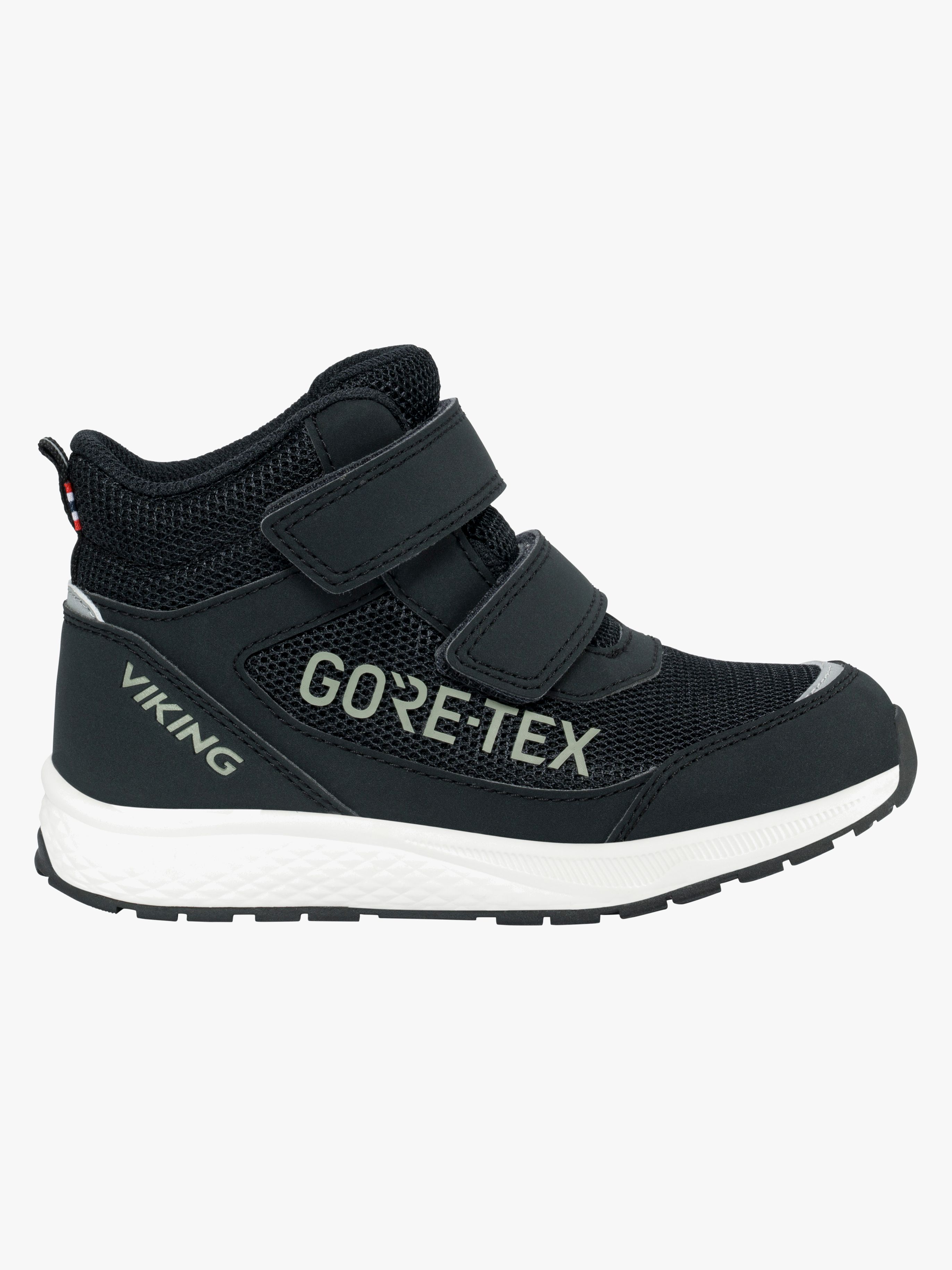 Viking Bouncy GTX 2V Mid  Vattentäta Sneakers, Black, 34