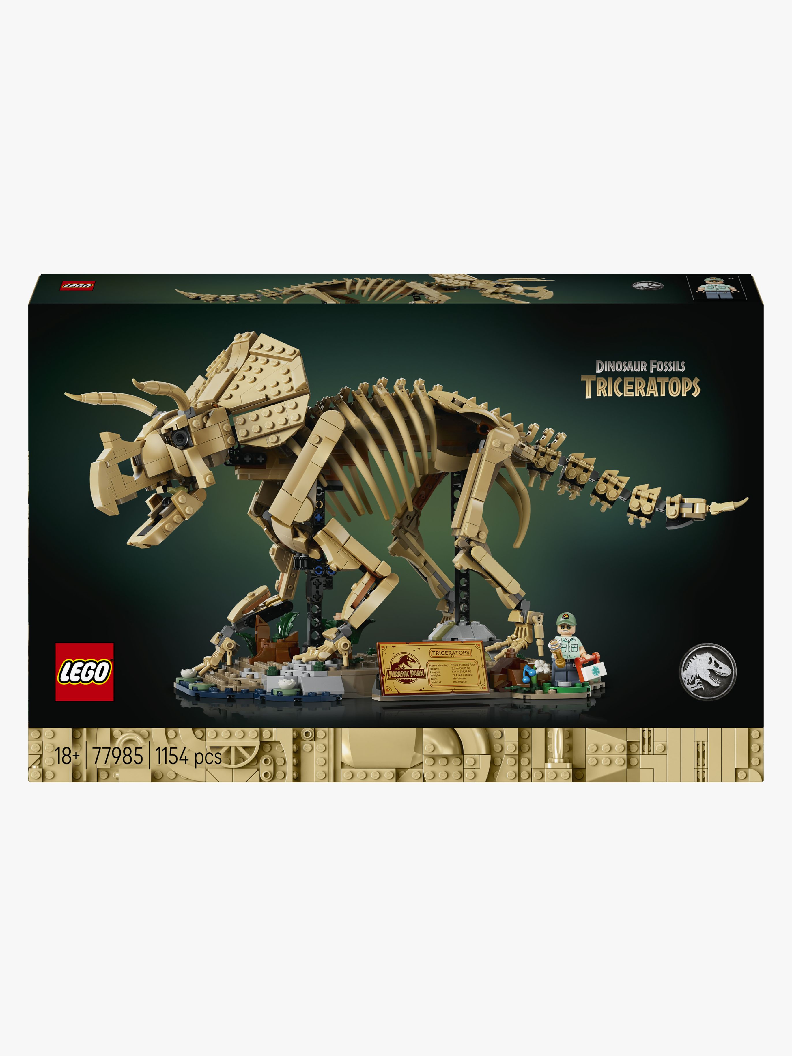 LEGO Jurassic World 77985 Dinosauriefossiler Triceratops