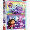 Trefl Gabby's Dollhouse Pussel 2x24 Bitar