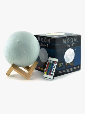 Robetoy 3D LED-lampa Måne 15 cm