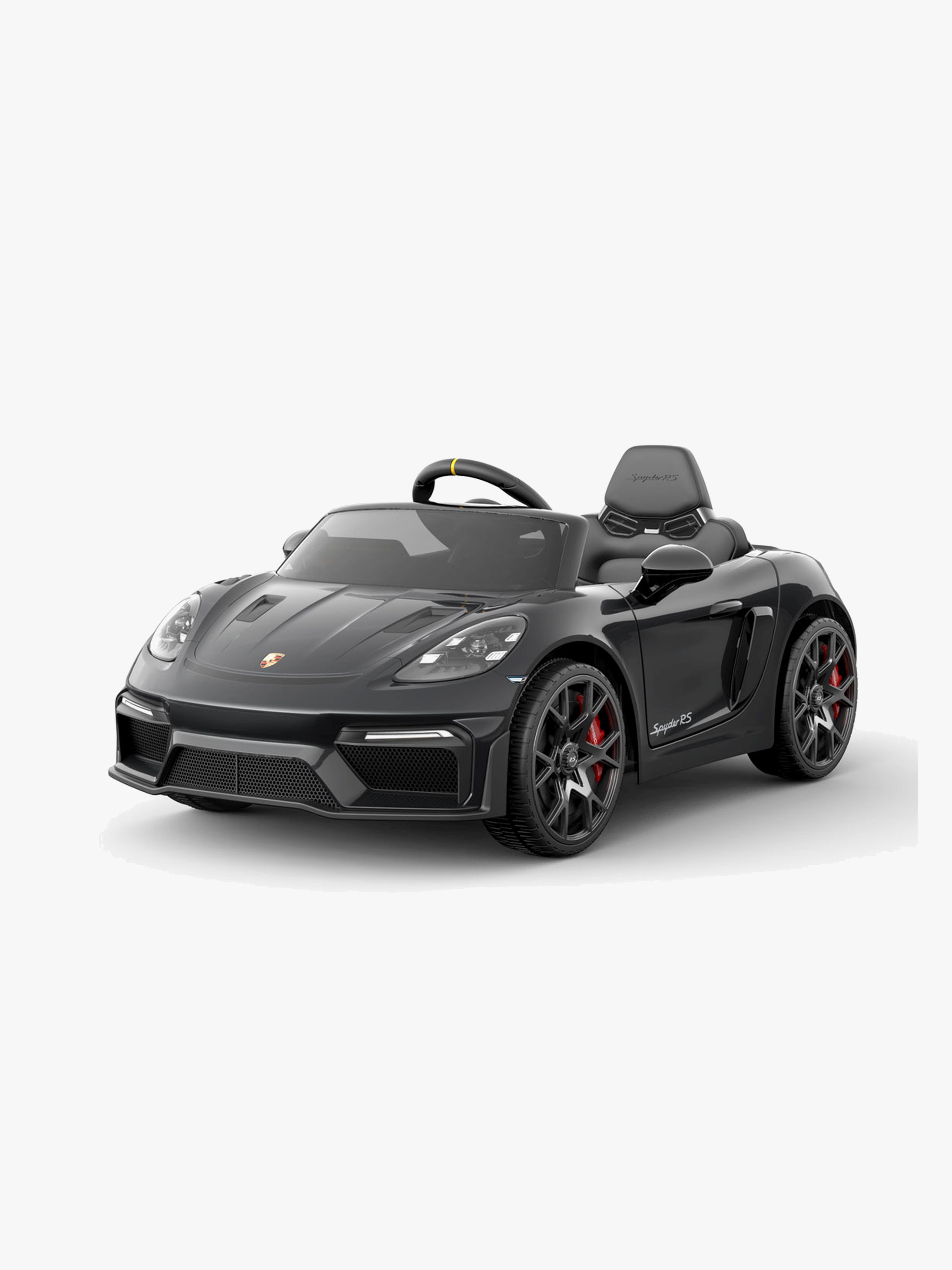 Porsche Spyder 718 RS Elbil, Svart