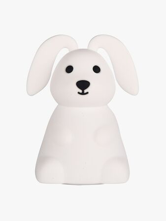 CarloBaby Bunny Floppy Ears  LED Nattlampa, Vit