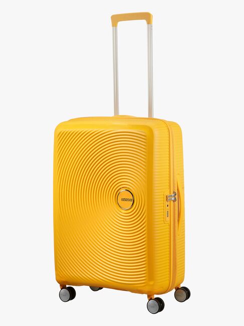 American Tourister Soundbox Spinner Resväska 71.5L, Golden Yellow