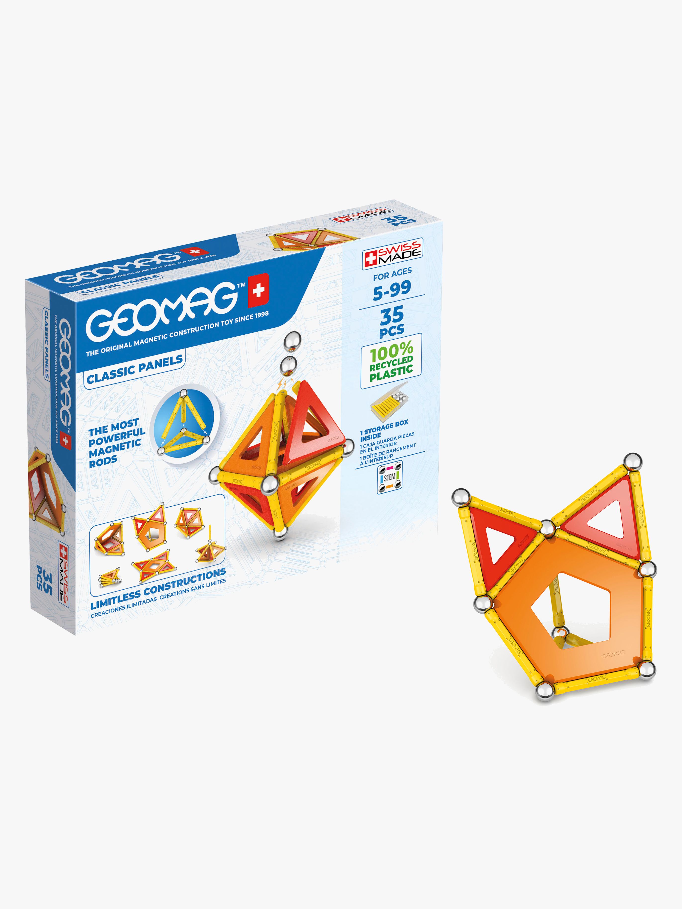 Geomag Classic Panels Byggsats 35 Delar