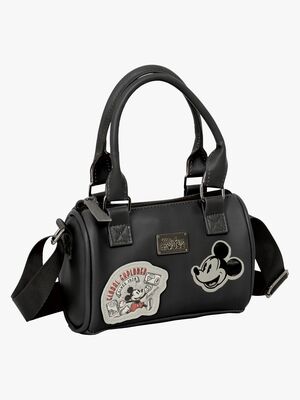 Disney Micky Maus Teen Handtasche, Schwarz