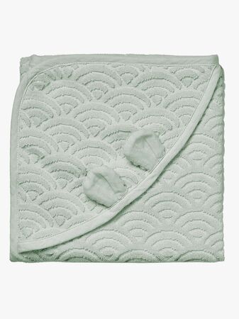 Cam Cam Copenhagen Junior Handduk med Huva, Green