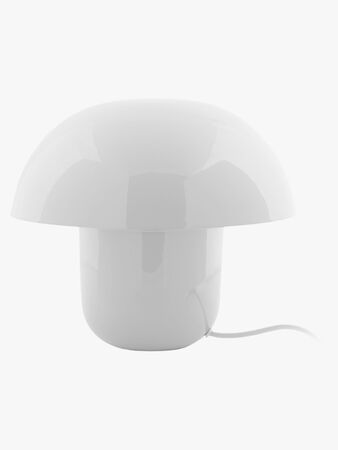 PresentTime Fat Mushroom Bordslampa, White