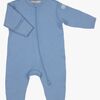 Voksi Fleeceoverall Merinoull, Blue Bell