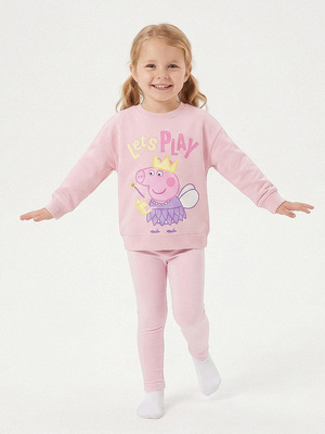 Peppa Wutz Sweatshirt, Rosa