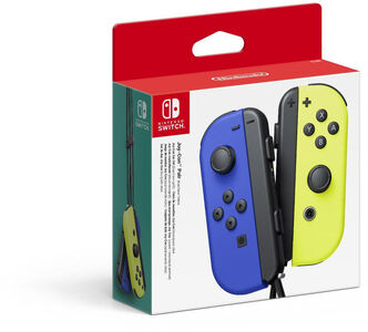 Nintendo Switch Joy-Con, Blå/Neongul