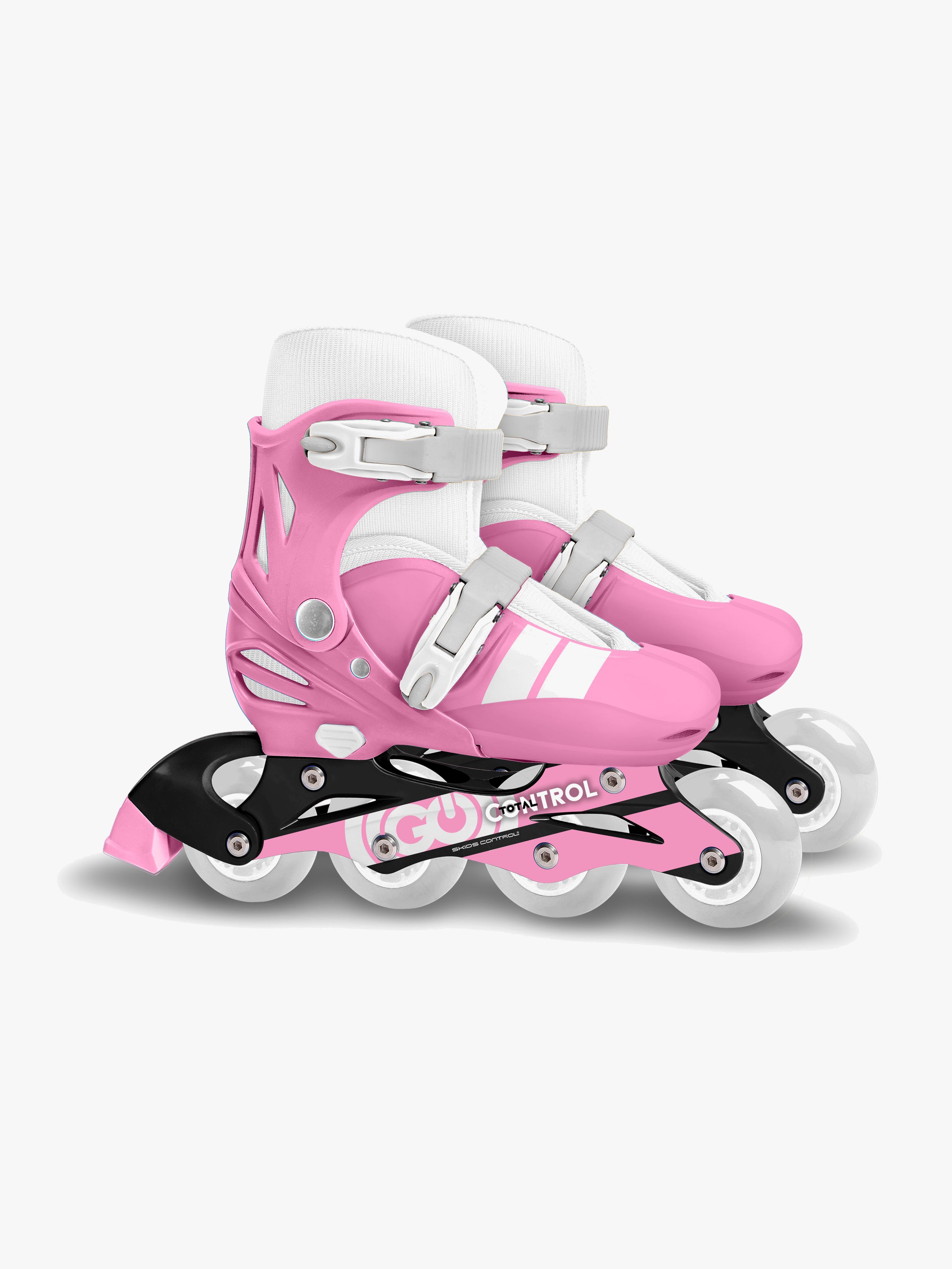 Stamp Skids Control Inlines Storlek 30-33, Rosa/Grå