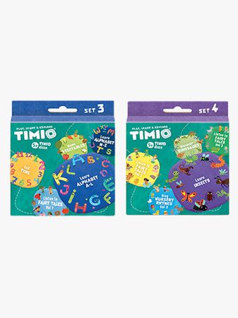 Timio Skivpaket 5-i-1 Tiden & Ramsor 2-pack