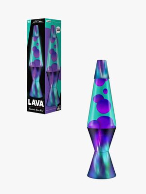 LAVA Lampa Aurora Borealis 37cm, Lila/Turkos