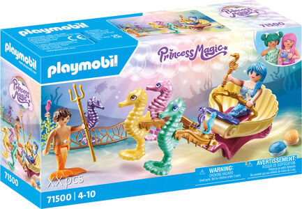 Playmobil 71500 Princess Magic Byggsats Sjöjungfrur med Sjöhästvagn