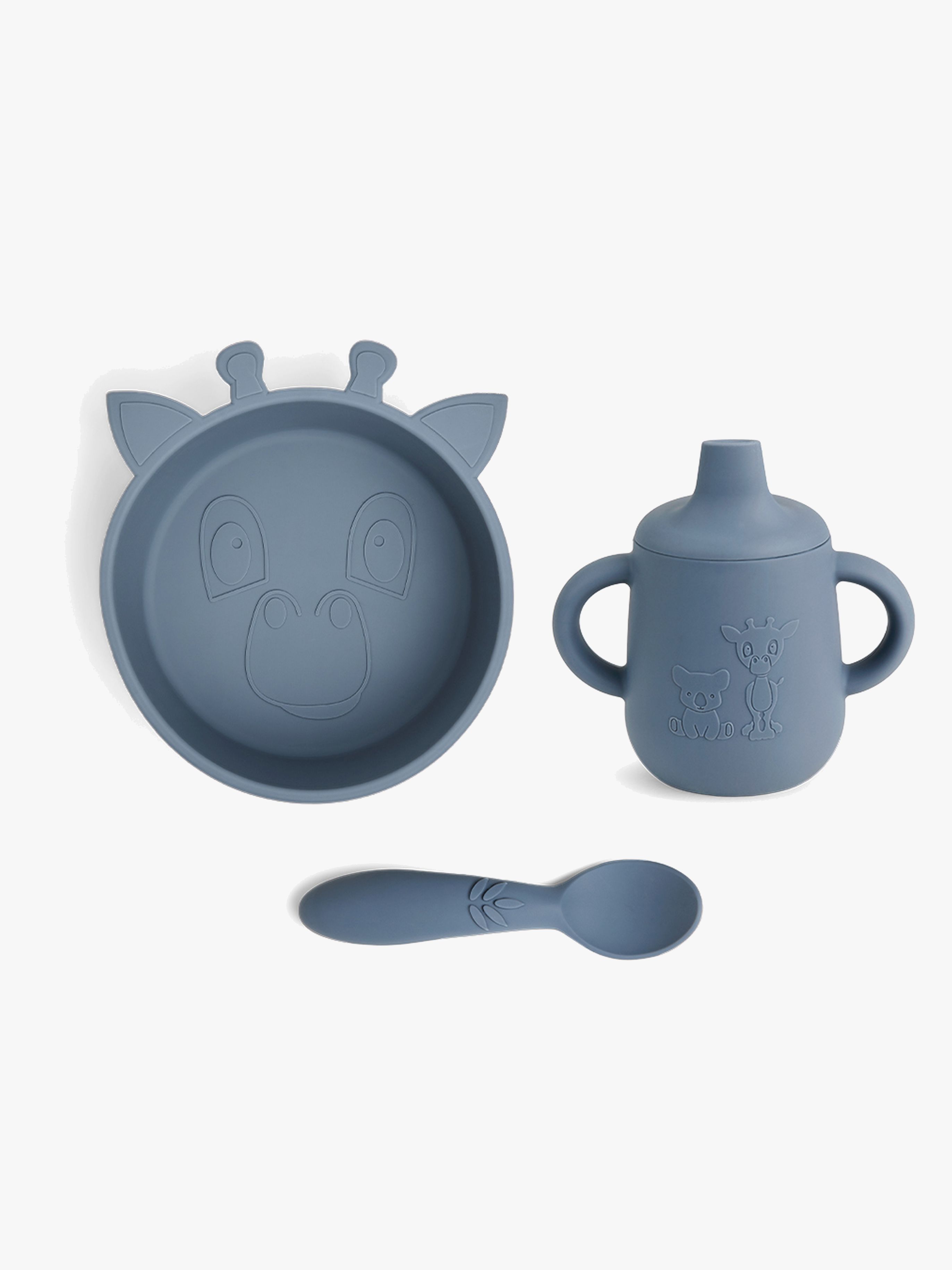 nuuroo Elias Giraff Tallriksset 3-Pack Silikon