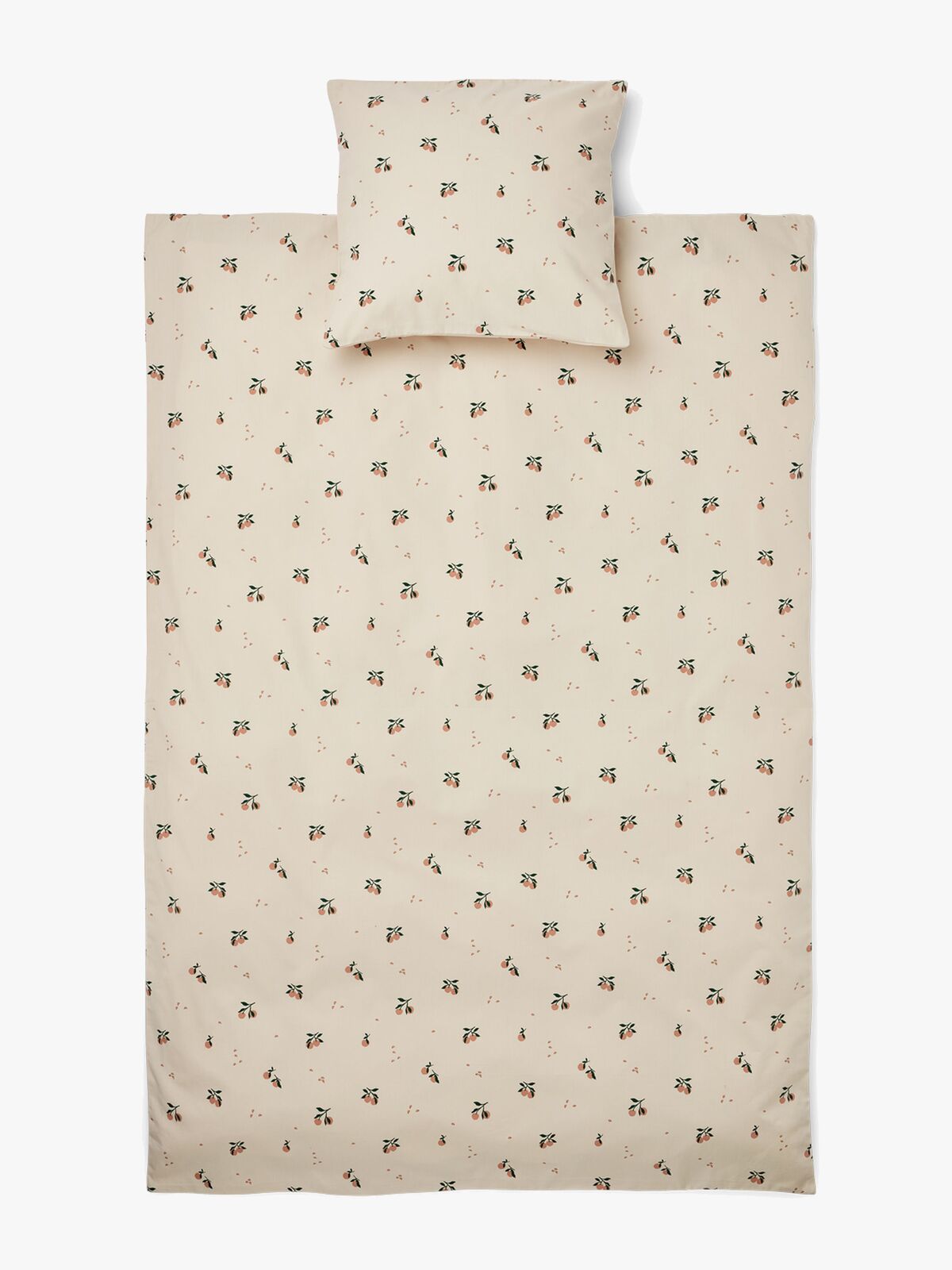 LIEWOOD Carmen Baby Bäddset 70x100, Peach/Sea Shell