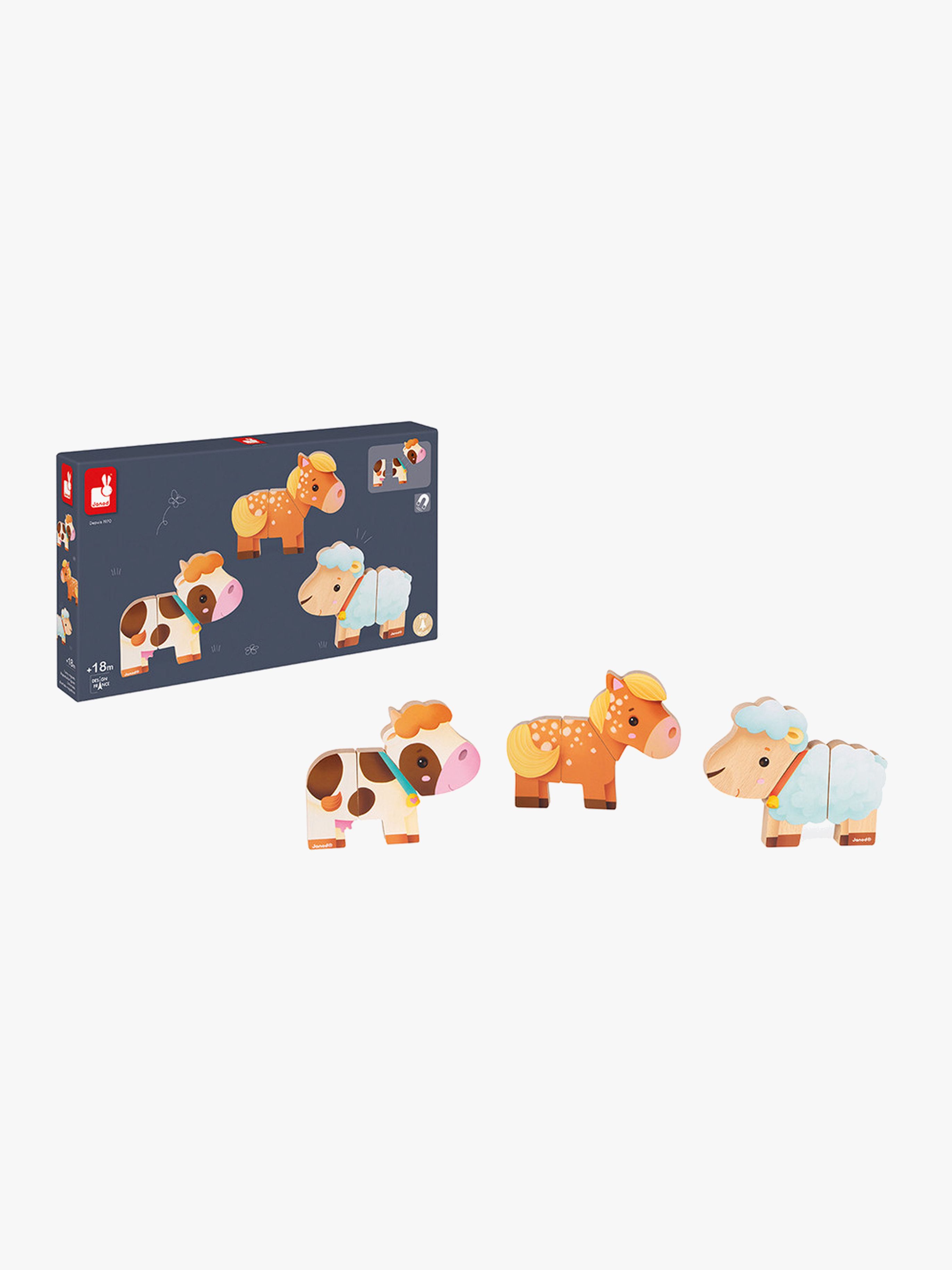 Janod Funny Magnets Farm Magnetset
