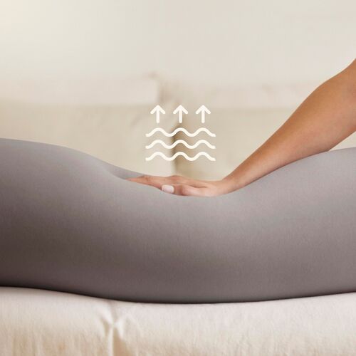 bbhugme Gravid- och Amningskudde, Stone