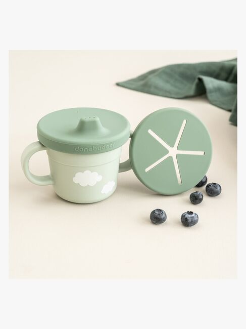 Done By Deer Foodie Snack- & Pipmugg Croco, Green