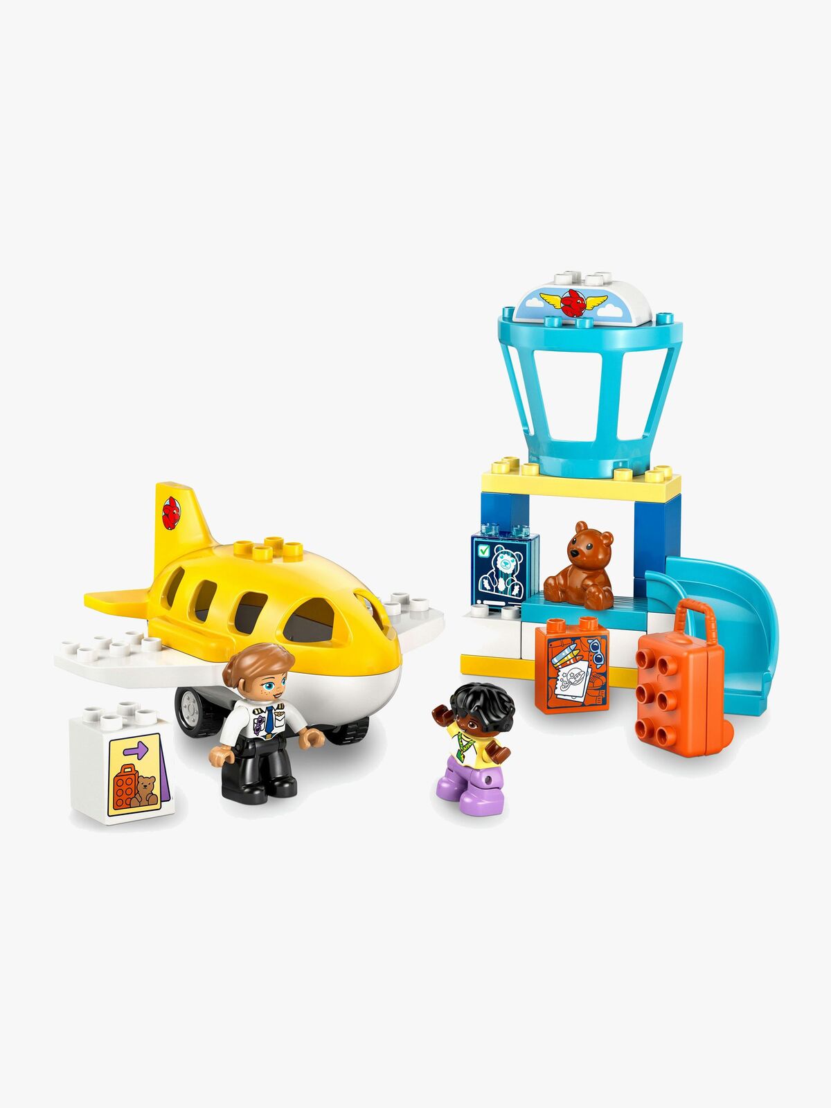 LEGO DUPLO Town 10443 Första gången på flygplatsen