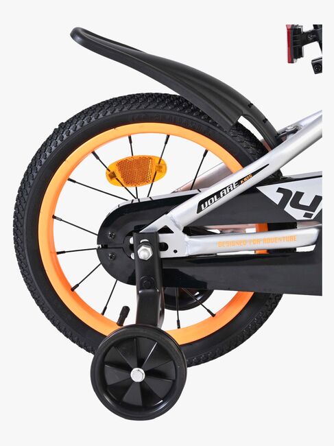 Volare Unicorn Cykel 14 Tum, Vit