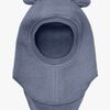 Huttelihut Balaklava Merinoull med Öron, Folkstone Gray