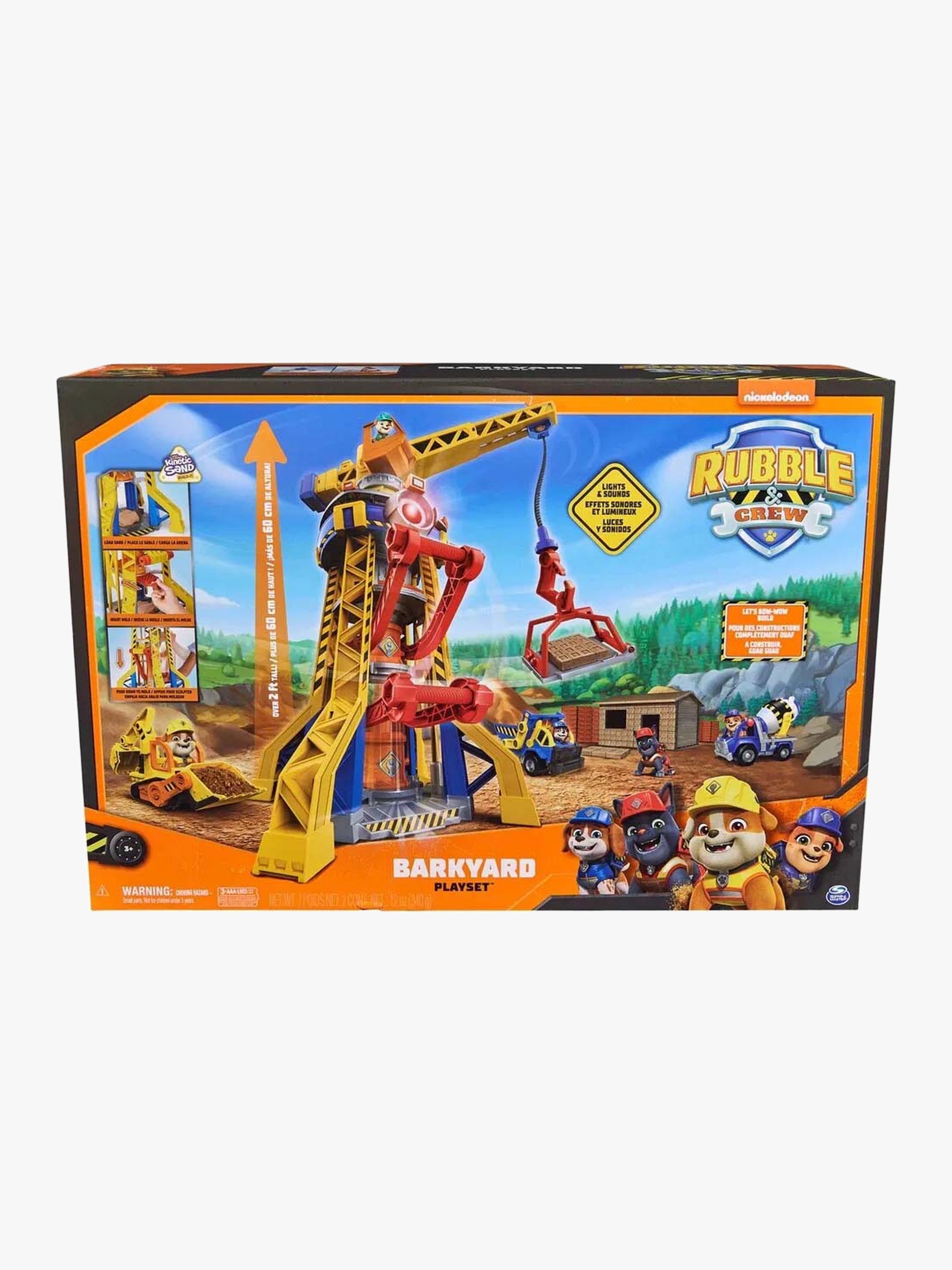 Paw Patrol Rubble & Crew Bark Yard Lyftkran