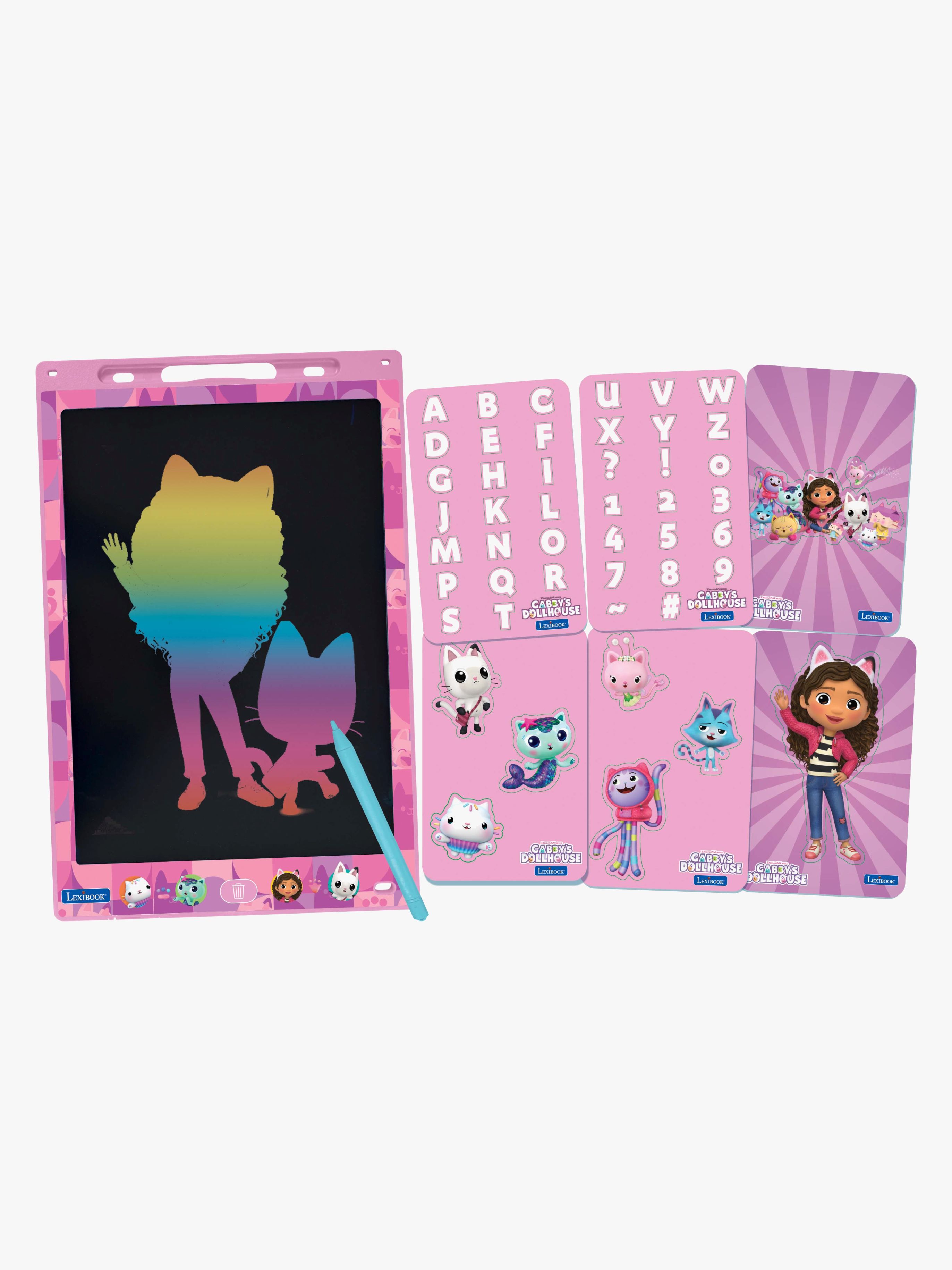 Lexibook Gabby's Dollhouse Ritplatta med Stencilmallar