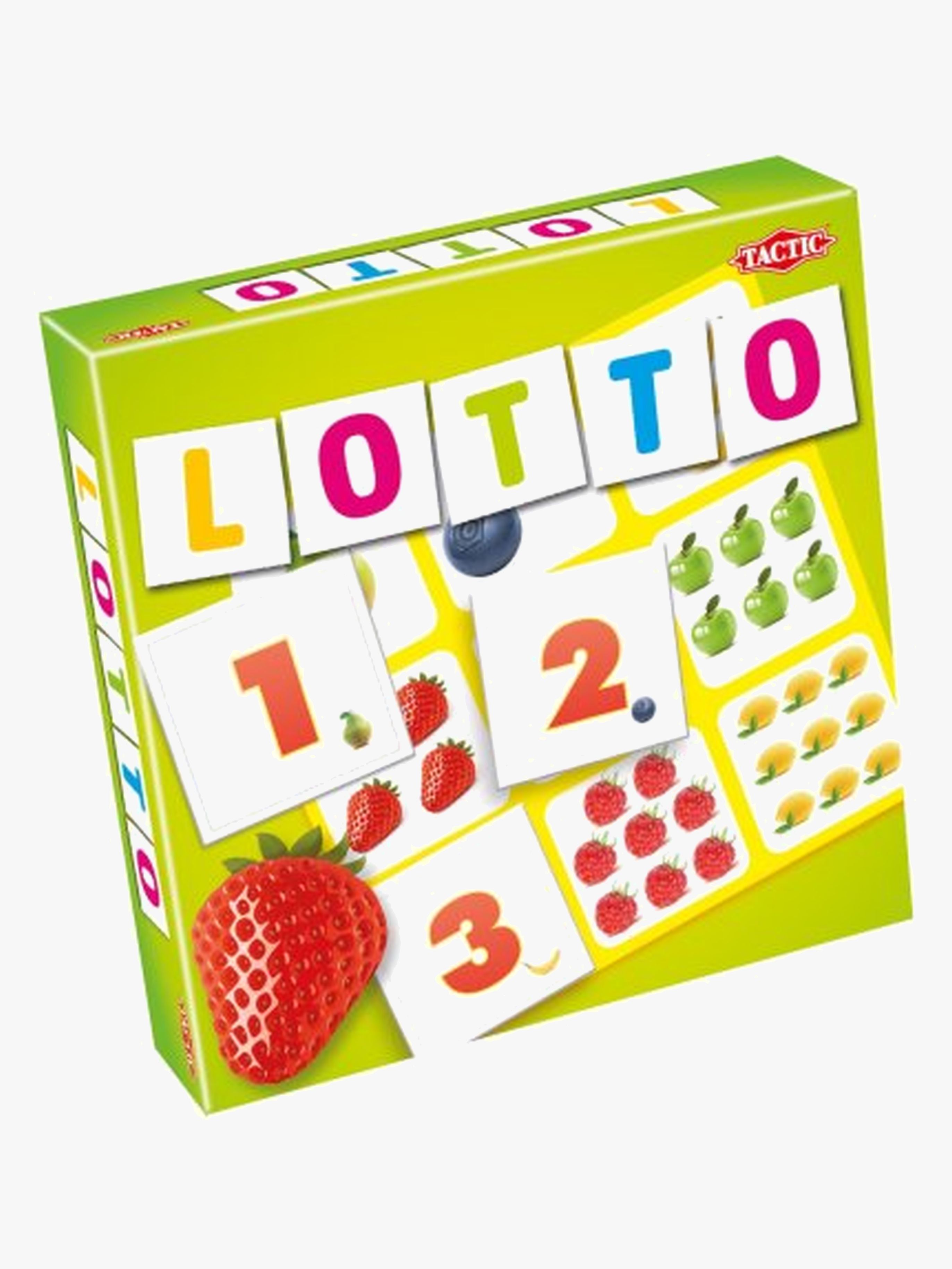 Tactic Spel Lotto Siffror & Frukter