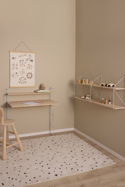 Alice & Fox shelf & desk CLEO, Blue/Natural
