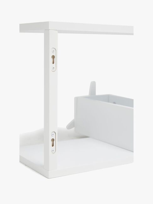 JLY  Flygplan Vägghylla, Vit