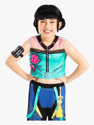 Rubies K-Pop Demon Hunters Peruk Zoey