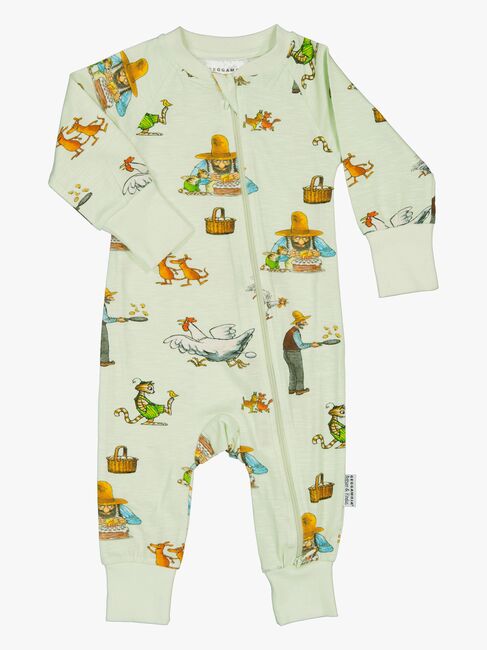 Geggamoja Pyjamas Pettson & Findus, Grön