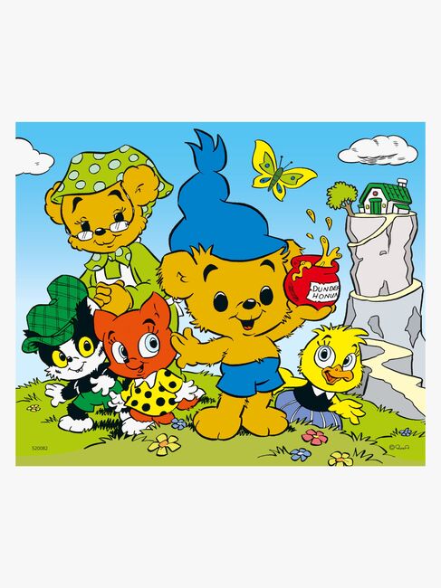 Egmont Kärnan Bamse Träpussel När Bamse Var Liten 9 Bitar