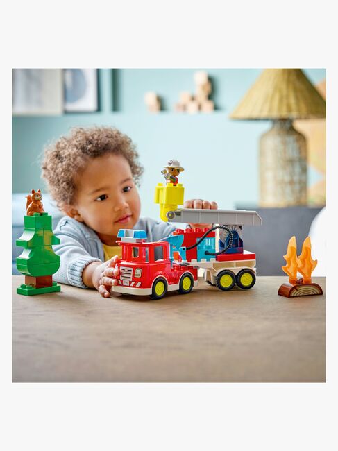 LEGO DUPLO Town 10473 Brandbil med slang och brandman