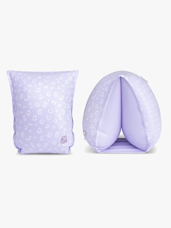 Swim Essentials Armpuffar, Lila Leopard