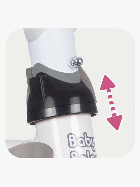 Smoby Trehjuling Baby Balade Plus, Rosa