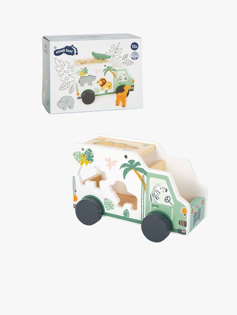 Small Foot Plocklåda Safaribil
