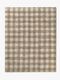 LorenaCanals Tvättbar Vichy Matta 90x120 cm, Marron