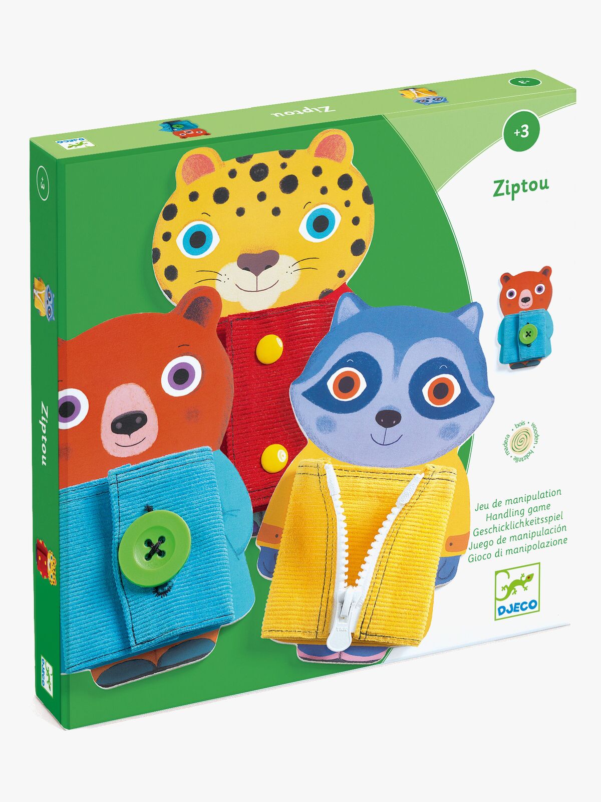 Djeco Pedagogiska Leksakar Locktou