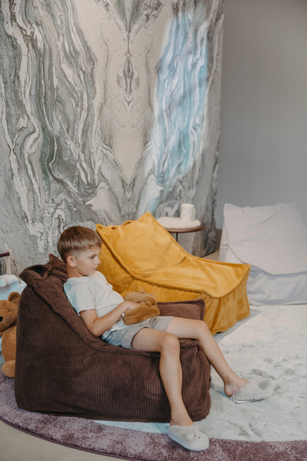 Yappy Kids Yappyhug Saccosäck, Chocolate Brown