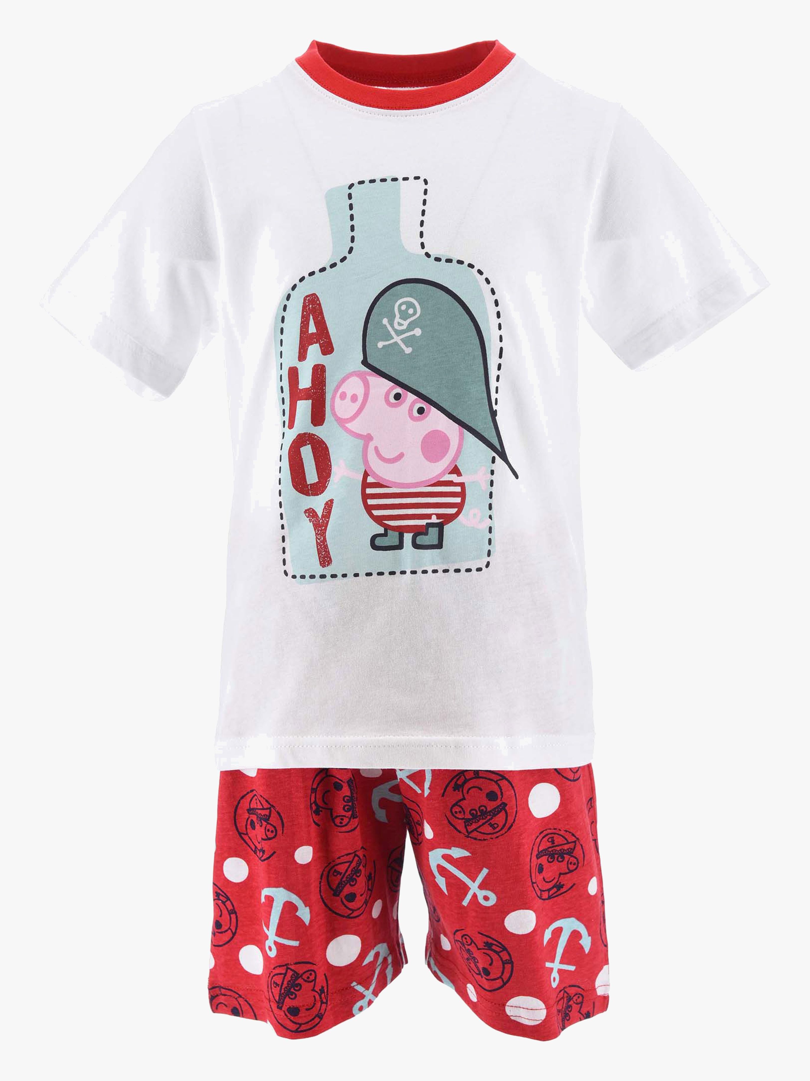 Greta Gris Pyjamas, Röd, 6 år