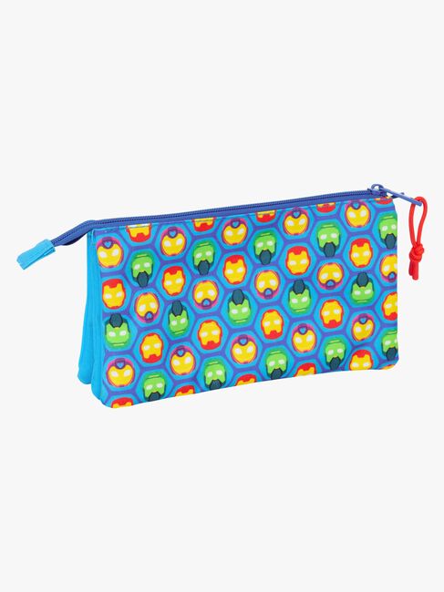 Marvel Iron Man Trippelpennfodral, Blå