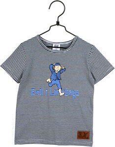 Emil i Lönneberga Running T-shirt, Navy/White Stripes