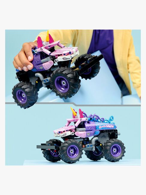 LEGO Technic 42220 Monster Jam Sparkle Smash pull-back