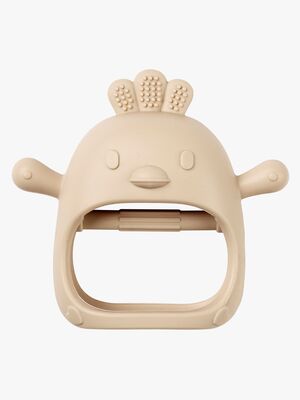 Nattou Soft Silicone Handske Bitleksak, Clay