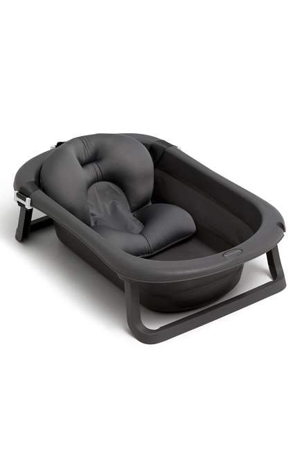 Beemoo CARE Assist Badbalja inkl. Badstöd, Deep Grey