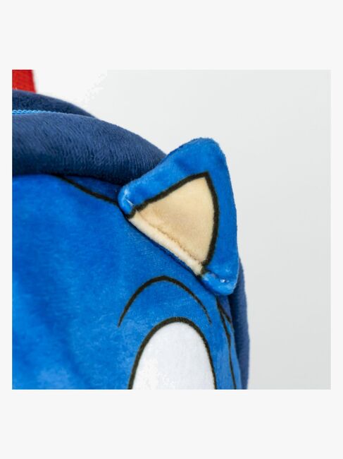 Sonic Plysch Ryggsäck, Blå