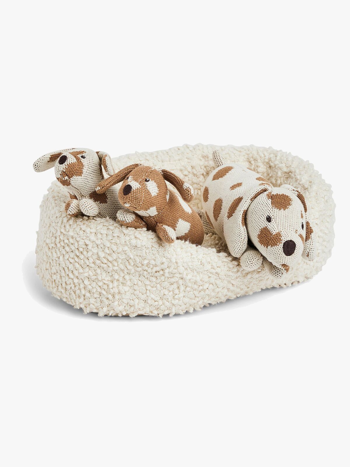 Smallstuff Hundkorg med Hundmamma och Valpar