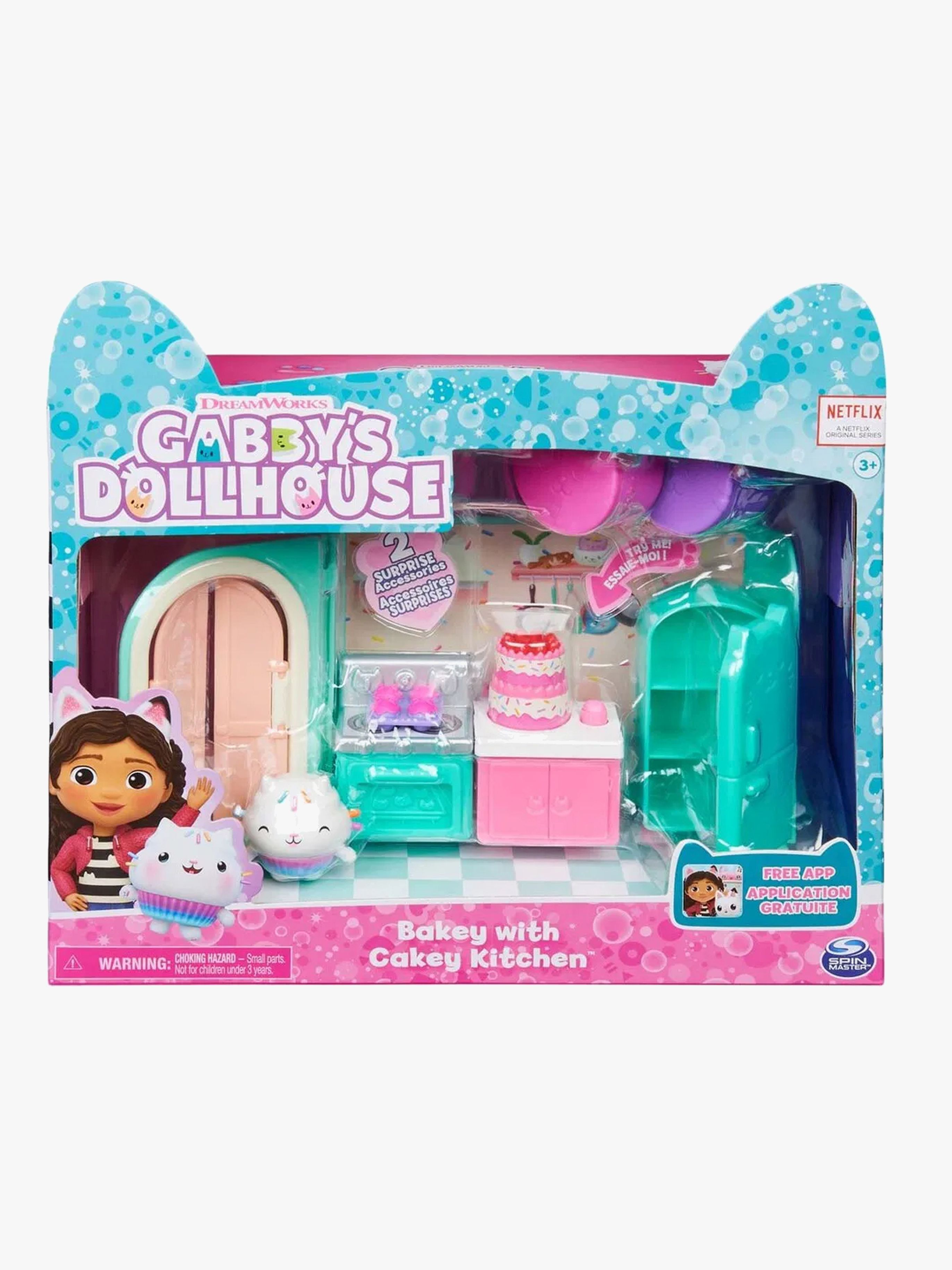 Gabby's Dollhouse Deluxe Room - Cakey's Kök